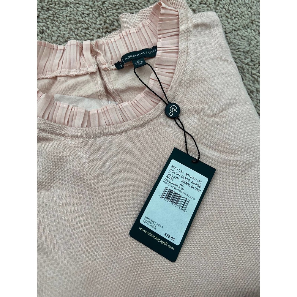 Blouse Adrianna Papell pearl blush